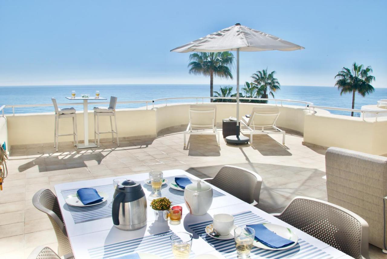 D12 Espectacular y moderno apartamento en primera línea - Estepona - Sinfonia del Mar Exterior foto