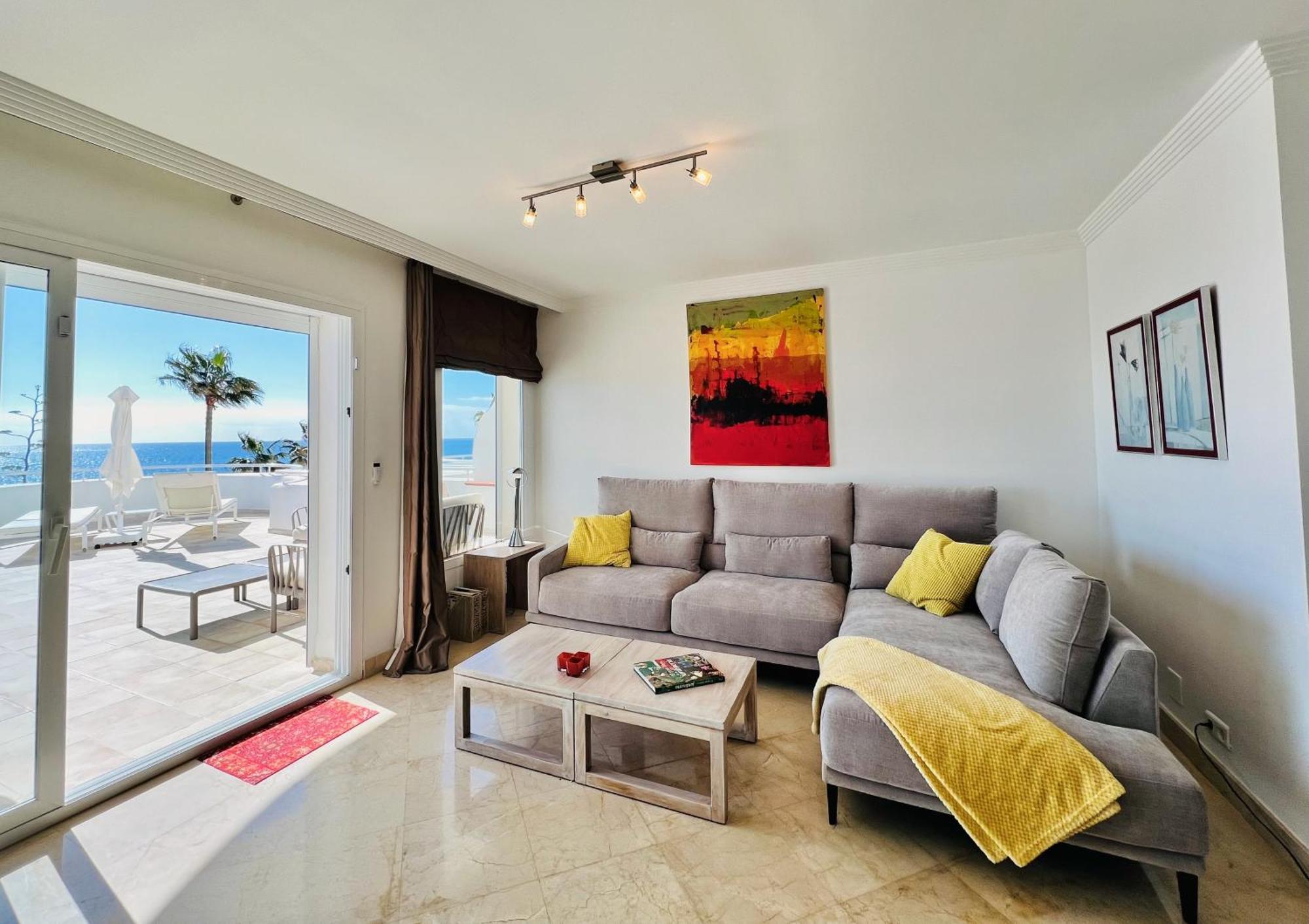 D12 Espectacular y moderno apartamento en primera línea - Estepona - Sinfonia del Mar Exterior foto